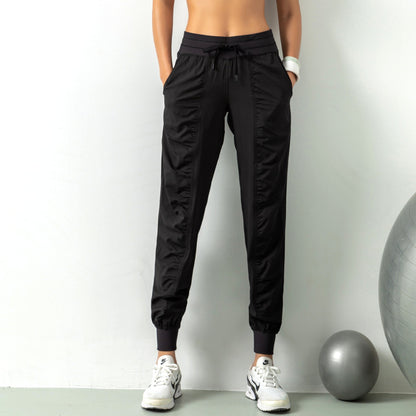 Damen-Fitnesshose mit Schnell trocknender, atmungsaktiver Stretch-Funktion und schmaler Passform