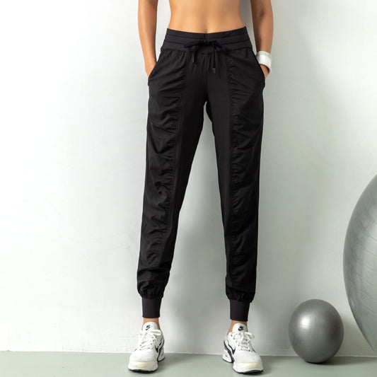 Damen-Fitnesshose mit Schnell trocknender, atmungsaktiver Stretch-Funktion und schmaler Passform