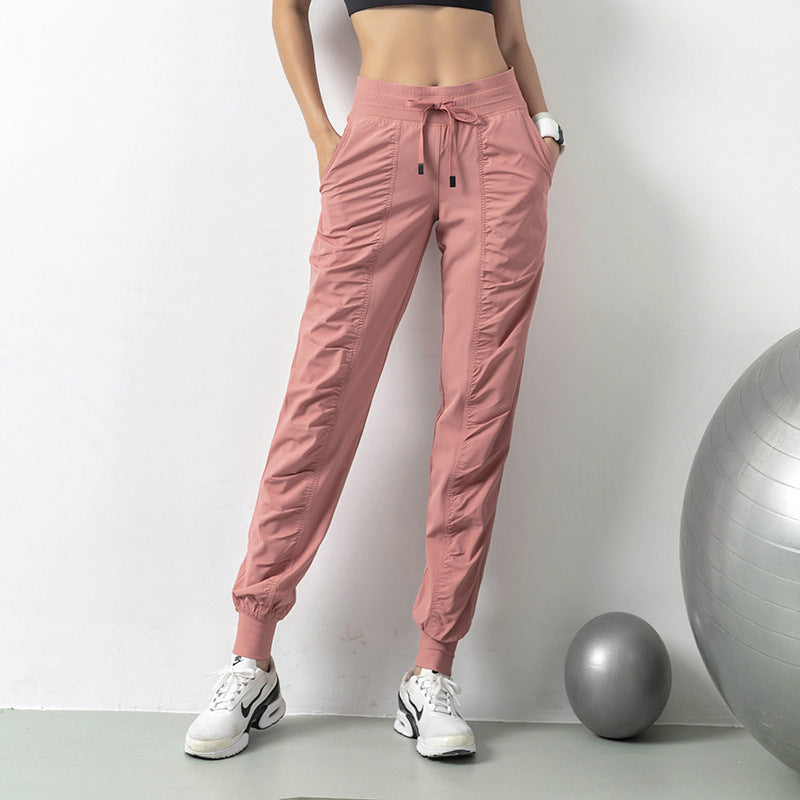 Damen-Fitnesshose mit Schnell trocknender, atmungsaktiver Stretch-Funktion und schmaler Passform