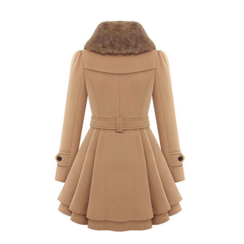Pease - Mittellanger Mantel aus Wollmischung für Damen
