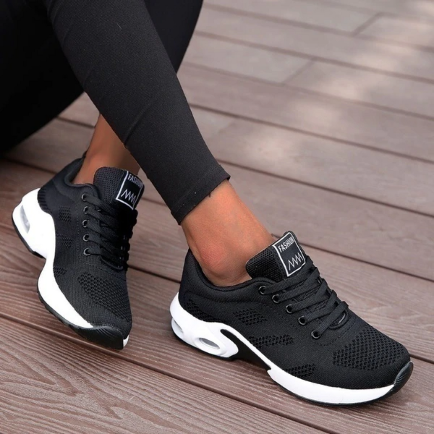 Damen Laufschuhe mit gepolsterter Sohle, atmungsaktivem Mesh und leichtem Tragegefühl