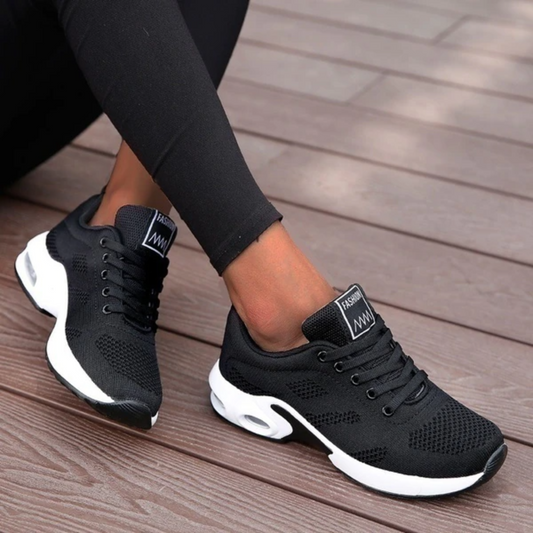 Damen Laufschuhe mit gepolsterter Sohle, atmungsaktivem Mesh und leichtem Tragegefühl