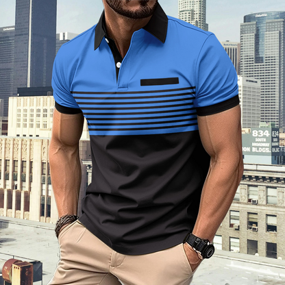 Gestreiftes Poloshirt für Herren - Ideal für den Sommer