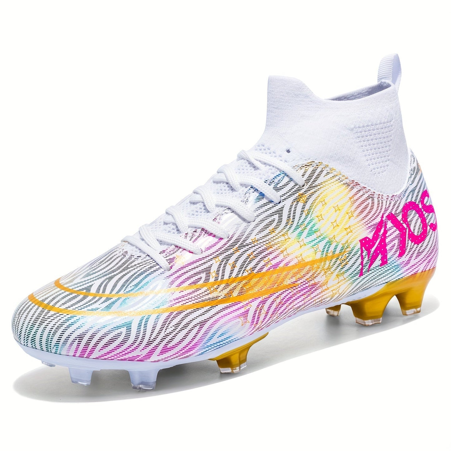 Moderne Feldfußballschuhe in leuchtenden Farben
