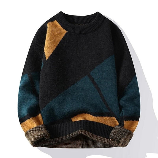 Damen Pullover mit Print, regulärer Passform und langen Ärmeln