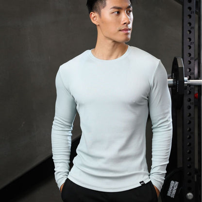 Langarm-Workout-Laufshirt – Ideal für Frühling und Herbst