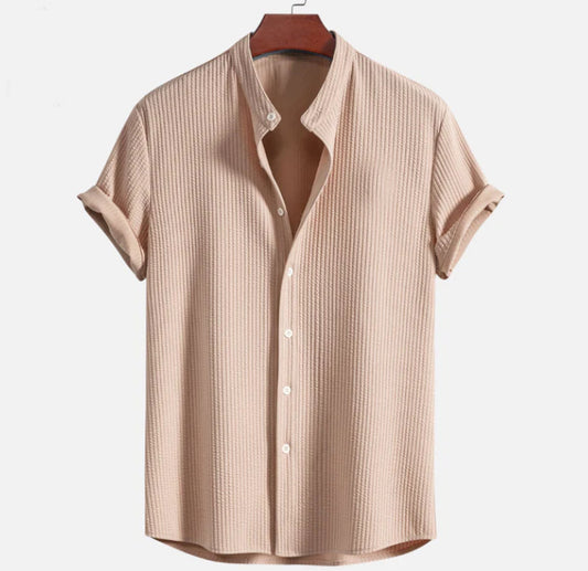 Kurzarm Button-Up Hemd für Männer - Ideal für den Sommer