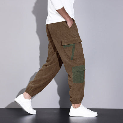 Cord-Ankle-Tied-Latzhose – Perfekt für den Herbst
