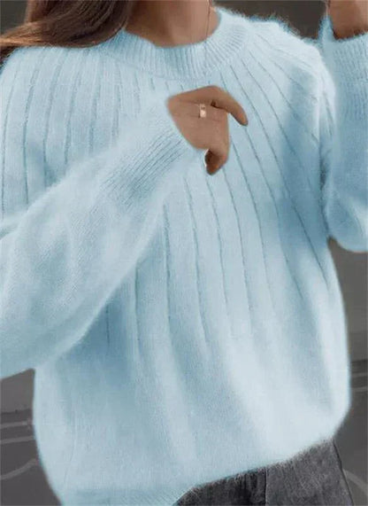 Weicher Strickpullover | Ideal für den Winter