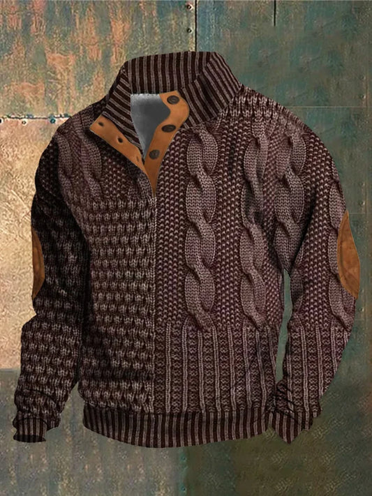 Warmer Strickpullover für Herren I Ideal für Herbst und Winter