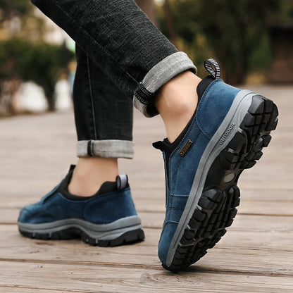 Outdoor Trekking Schuhe mit Robuster Sohle | Ideal für Frühling & Herbst