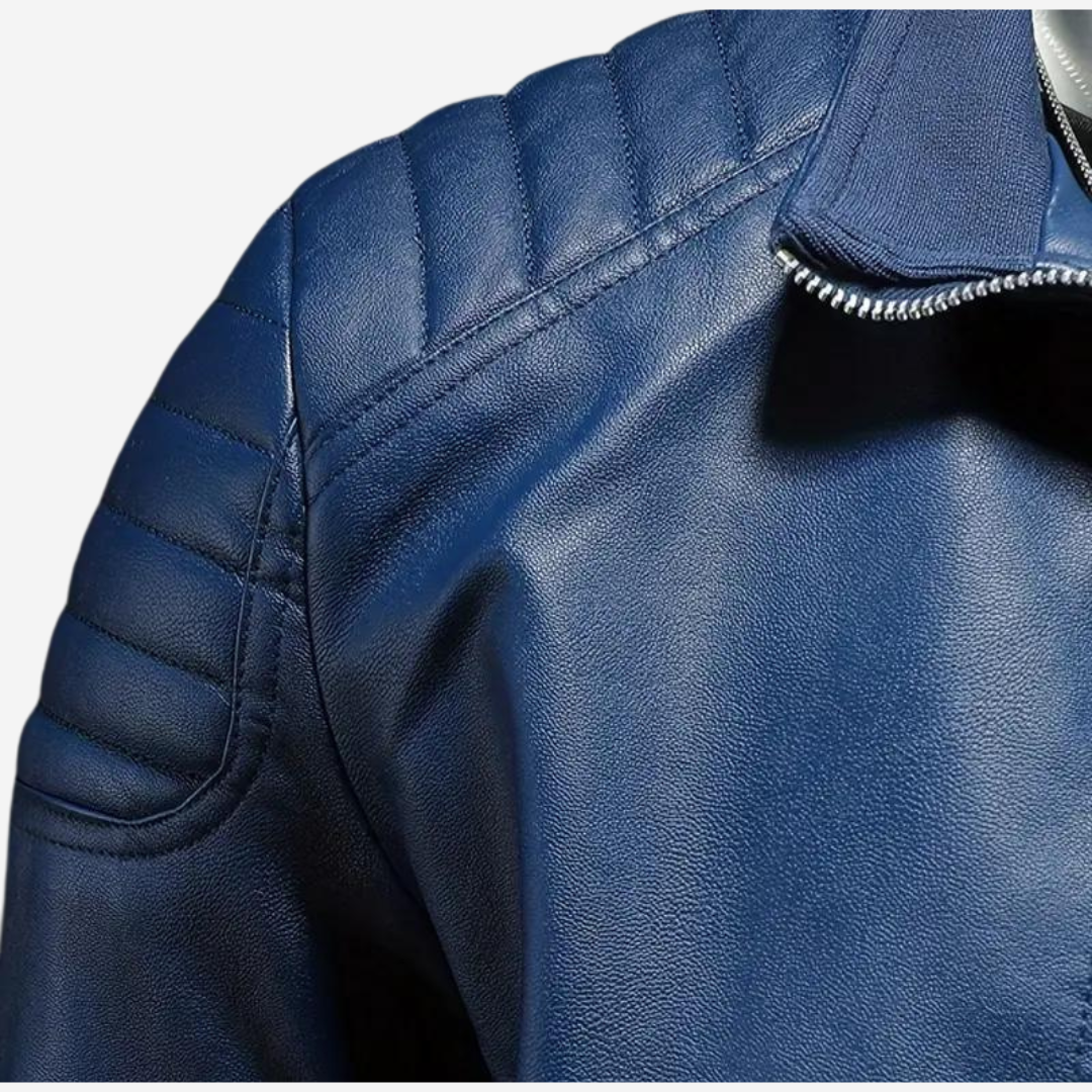 Vintage Herrenjacke mit Reißverschluss – Ideal für Frühling & Herbst