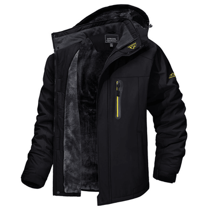 Herren Winterjacke mit Fleece-Futter – Ideal für den Winter