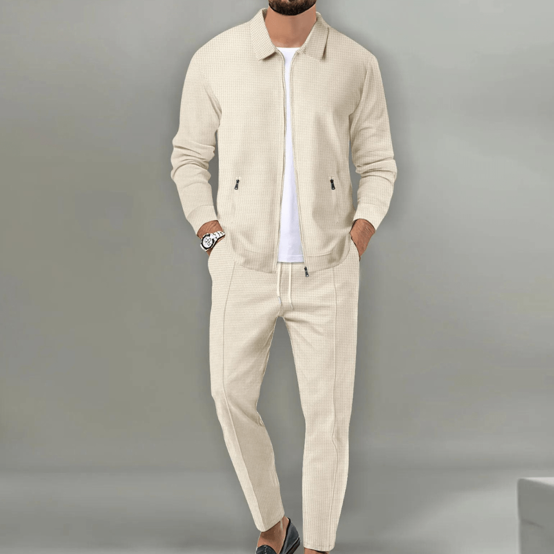 Levy - Lässiges Longsleeve-Set für Männer