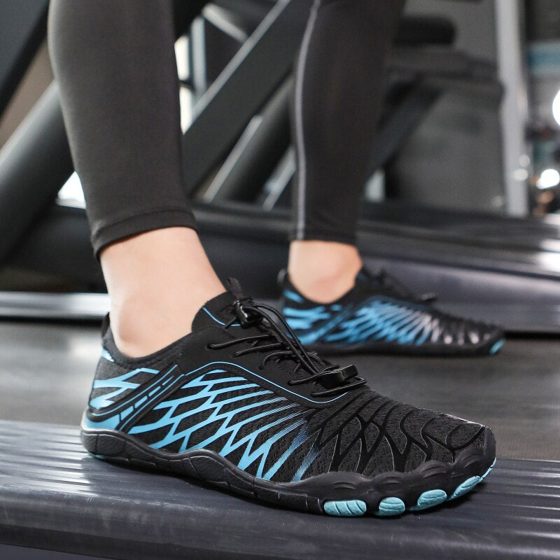 Herren-Barfußlaufschuhe mit atmungsaktivem Obermaterial und flexibler Sohle