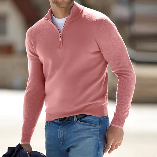 Weicher Strickpullover für Herren I Ideal für Herbst und Winter
