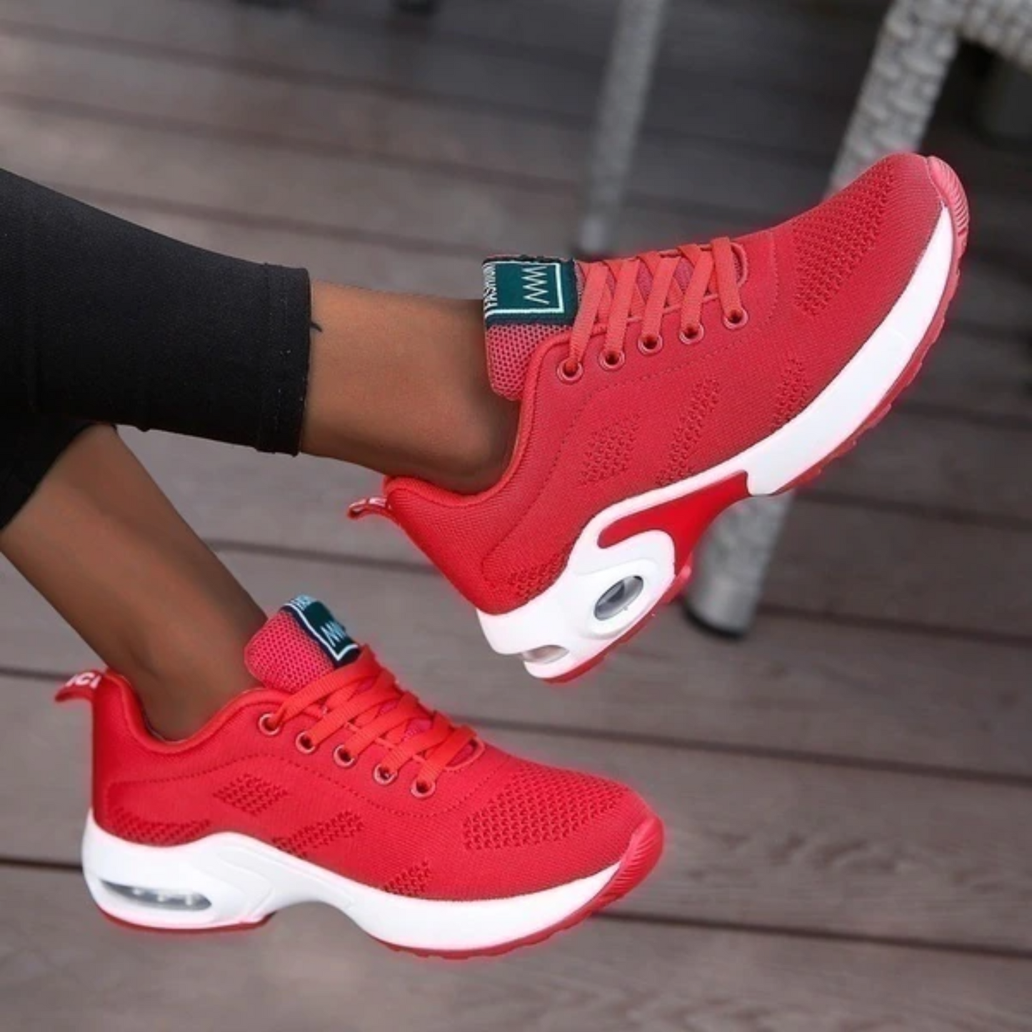 Damen Laufschuhe mit gepolsterter Sohle, atmungsaktivem Mesh und leichtem Tragegefühl