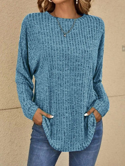 Strickbluse für Damen | Ideal für Frühling & Herbst