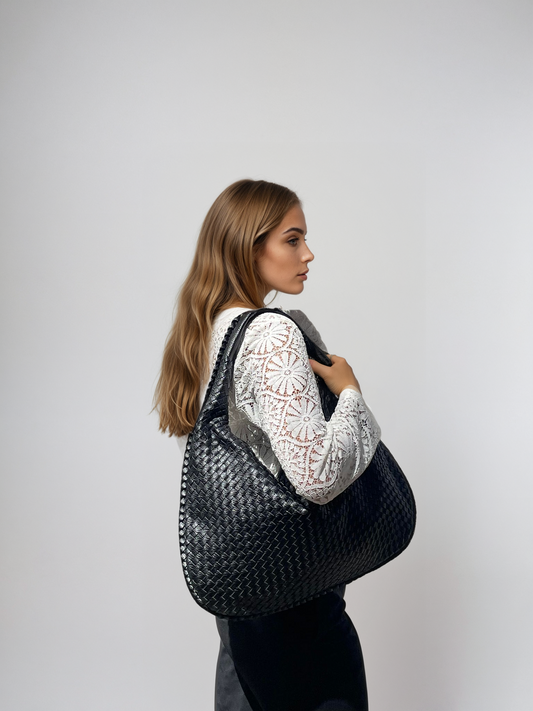 Geräumige Damen Tragetasche mit Reißverschluss | Vielseitig & Sicher | Ideal für den Sommer