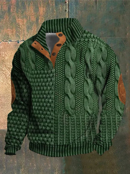 Warmer Strickpullover für Herren I Ideal für Herbst und Winter