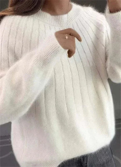 Weicher Strickpullover | Ideal für den Winter