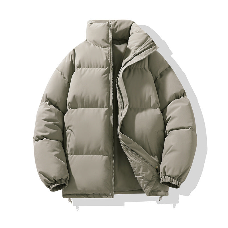 Herren Winter Steppjacke mit Stehkragen