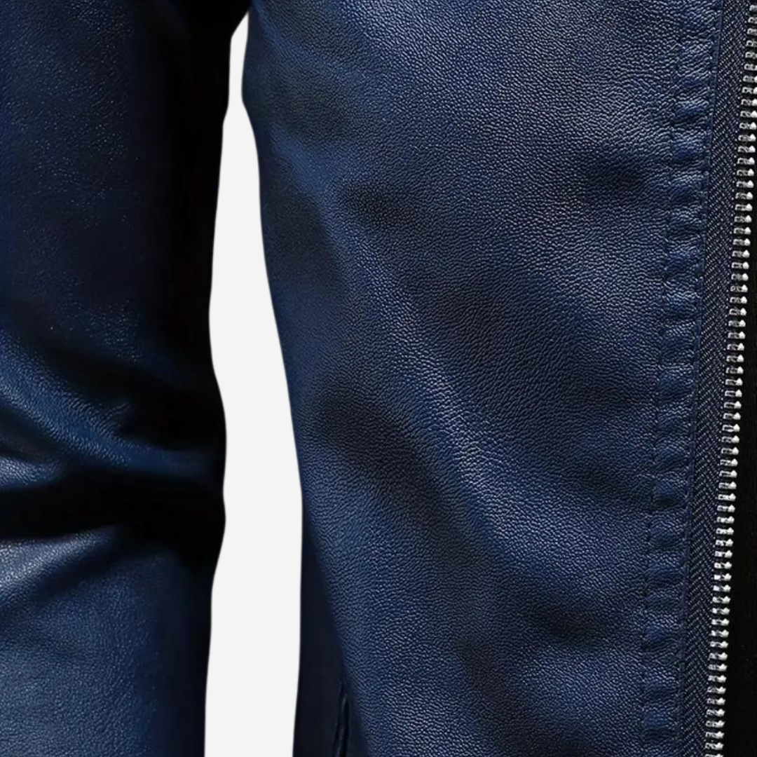 Vintage Herrenjacke mit Reißverschluss – Ideal für Frühling & Herbst