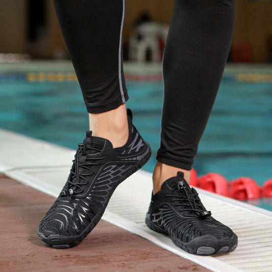 Herren-Barfußlaufschuhe mit atmungsaktivem Obermaterial und flexibler Sohle