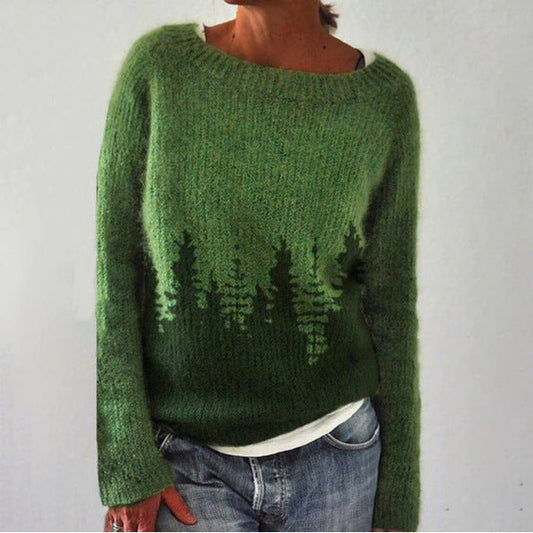 Retro Strickpullover für Damen | Ideal für Herbst & Winter