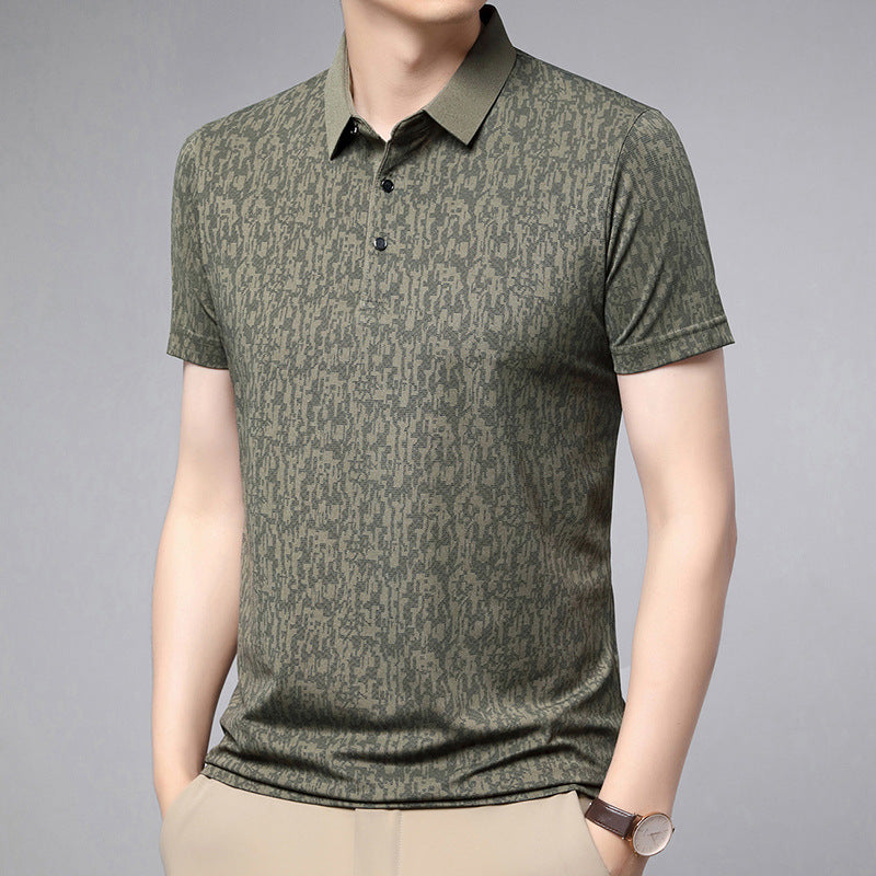 Florales Kurzarm-Poloshirt – Perfekt für den Sommer