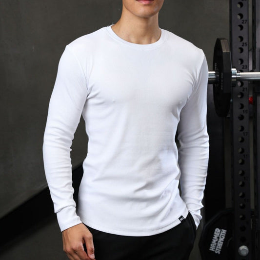 Langarm-Workout-Laufshirt – Ideal für Frühling und Herbst