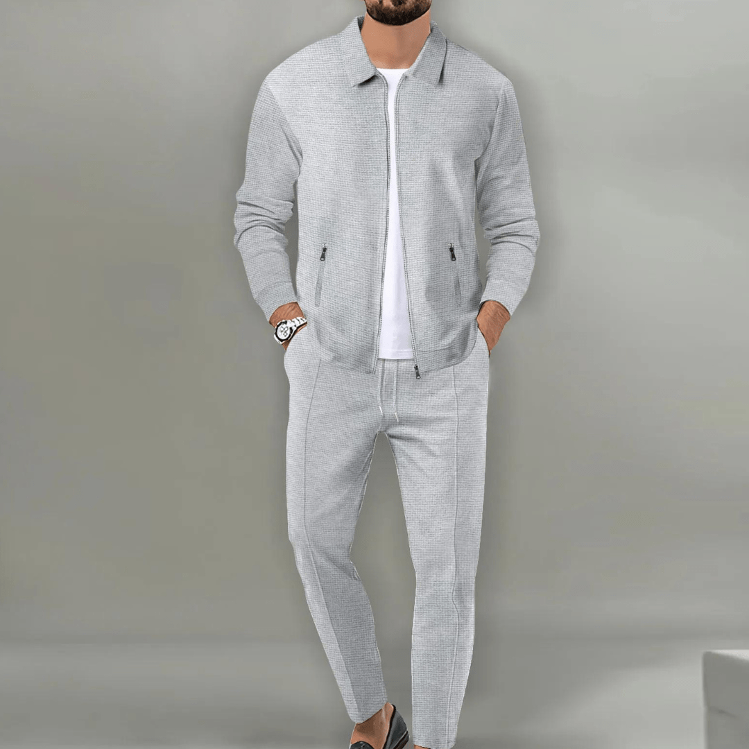 Levy - Lässiges Longsleeve-Set für Männer