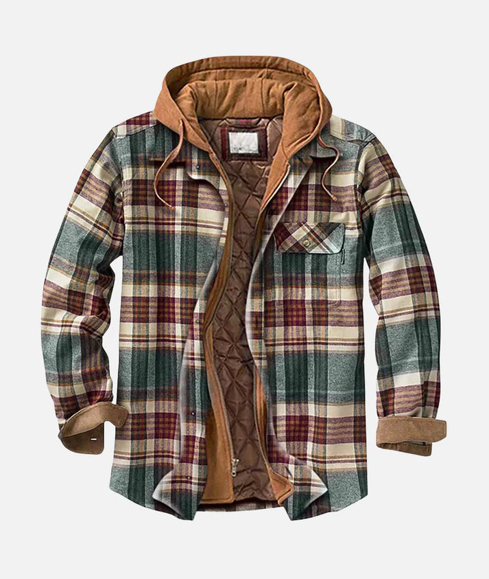 Karierte Jacke Für Damen Mit Taillierter Passform Und Langlebigem Design | Ideal Für Herbst/Winter