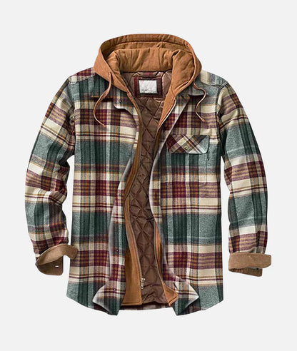 Karierte Jacke Für Damen Mit Taillierter Passform Und Langlebigem Design | Ideal Für Herbst/Winter