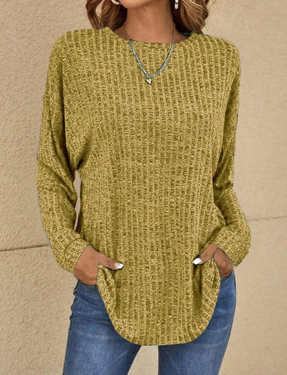 Strickbluse für Damen | Ideal für Frühling & Herbst