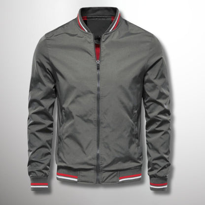 Wasserabweisende Herren-Übergangsjacke mit Reißverschluss | Ideal für Frühling & Herbst