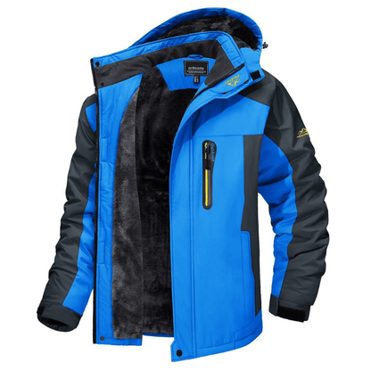 Herren Winterjacke mit Fleece-Futter – Ideal für den Winter