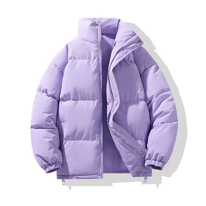 Herren Winter Steppjacke mit Stehkragen