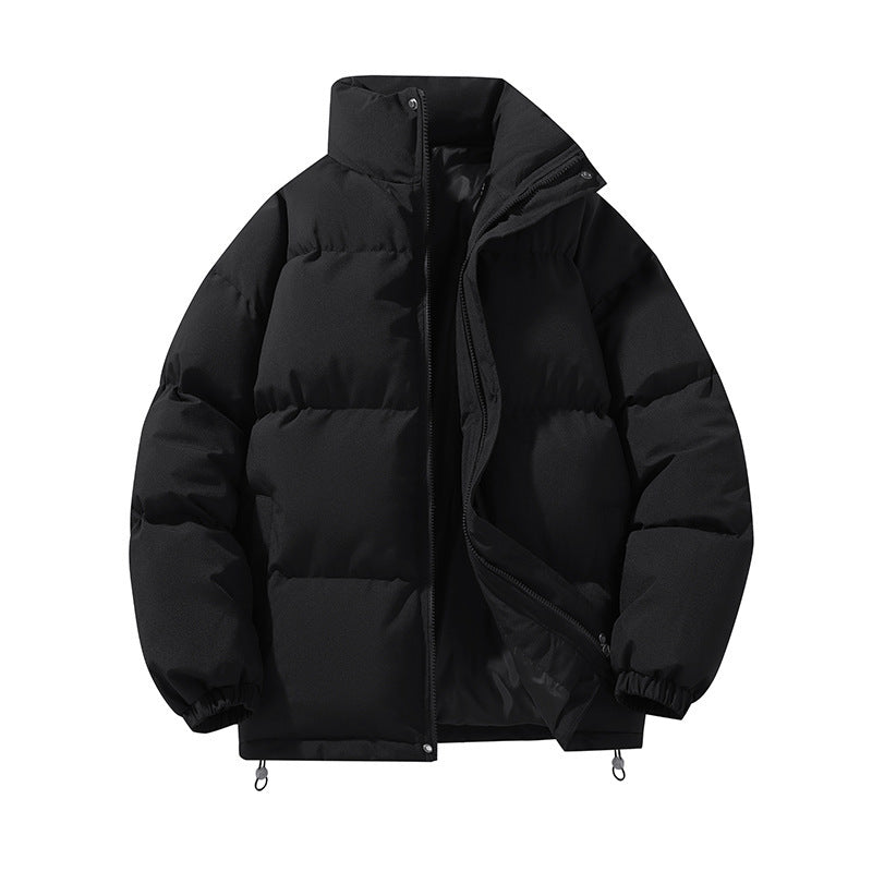 Herren Winter Steppjacke mit Stehkragen
