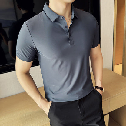 Nahtloses Unifarbenes Slim Fit T-Shirt – Perfekt für den Sommer