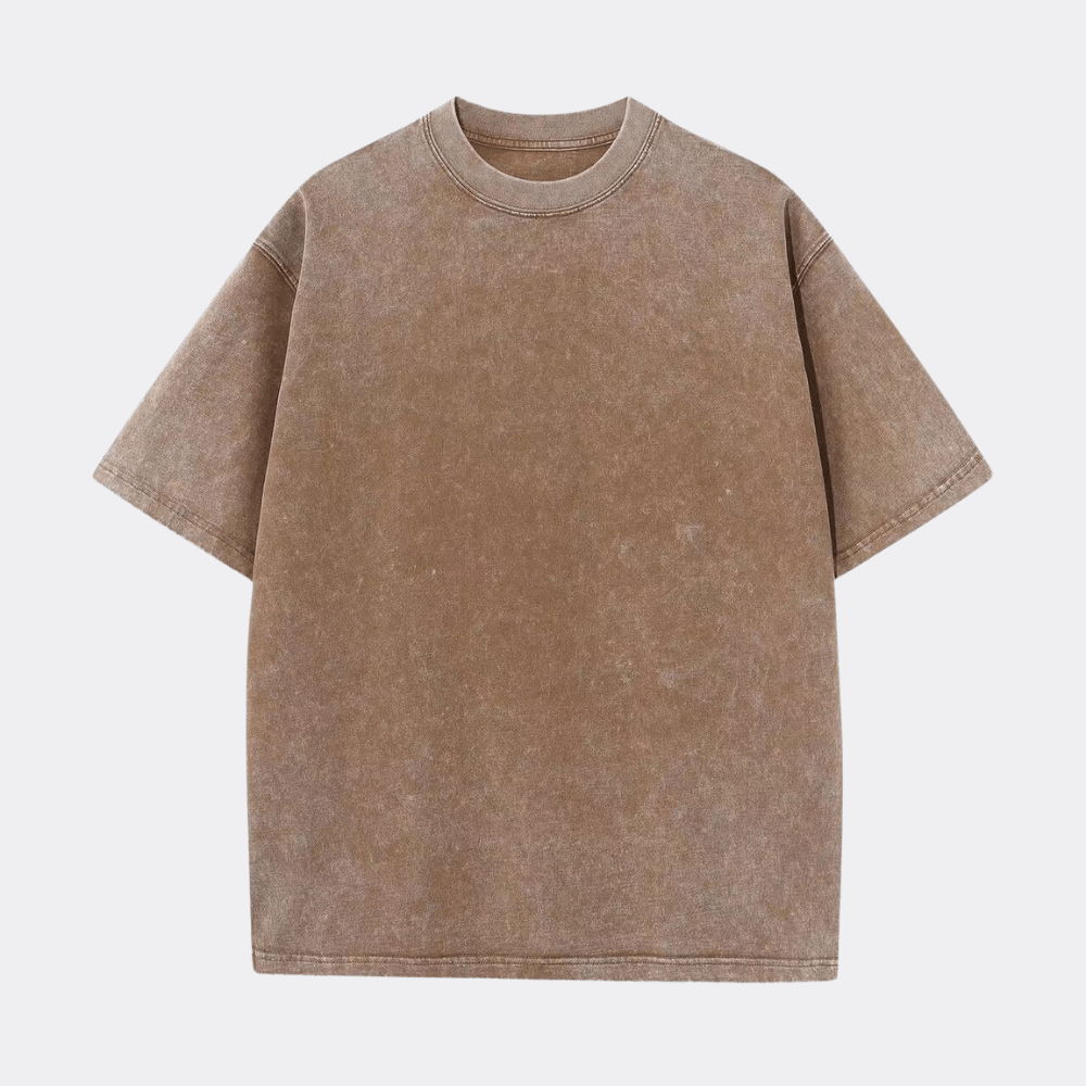 Oversize Baumwoll-Streetwear-T-Shirt - Ideal für den Sommer