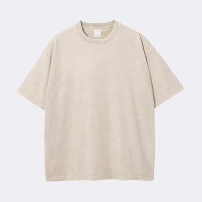 Oversize Baumwoll-Streetwear-T-Shirt - Ideal für den Sommer