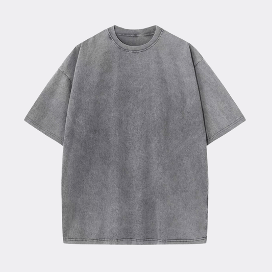 Oversize Baumwoll-Streetwear-T-Shirt - Ideal für den Sommer