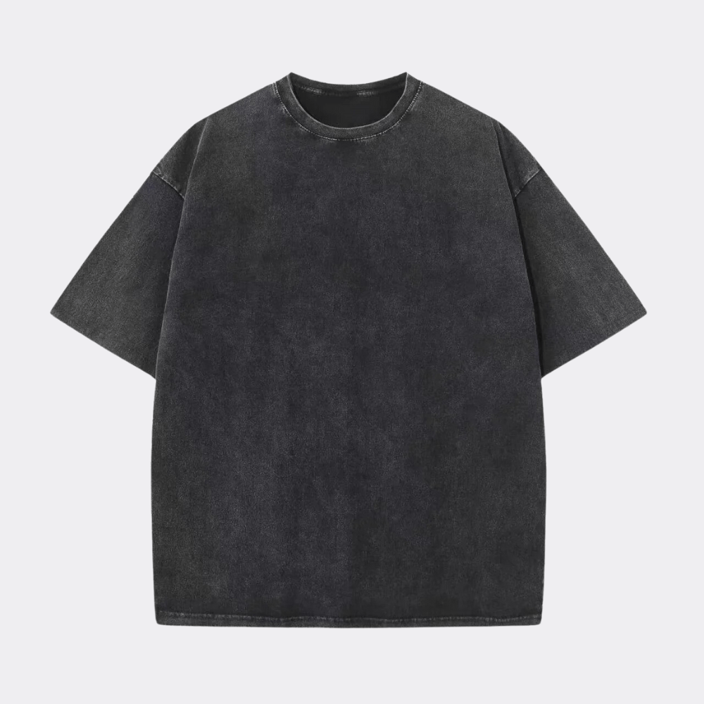 Oversize Baumwoll-Streetwear-T-Shirt - Ideal für den Sommer
