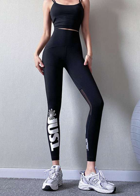 Damen-Fitnesshose mit engem Schnitt schnelltrocknender Funktion und Fleecefutter