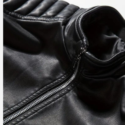 Vintage Herrenjacke mit Reißverschluss – Ideal für Frühling & Herbst