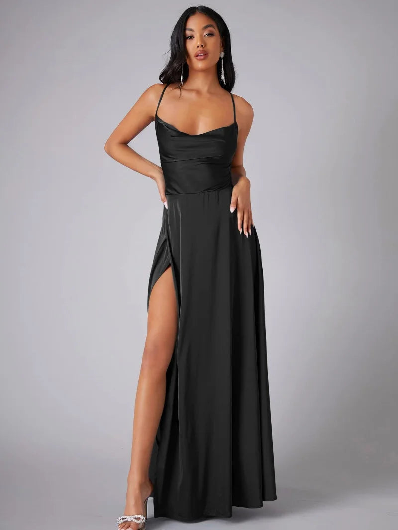 Fließendes Maxikleid mit Rückenfrei-Design | Perfekt für Frühling & Sommer