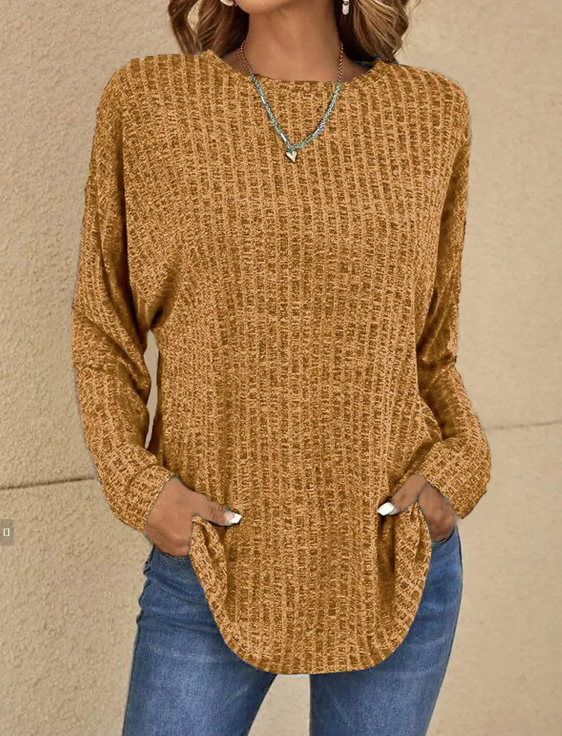 Strickbluse für Damen | Ideal für Frühling & Herbst
