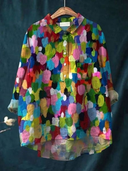 Bluse mit Blumenmuster & leichtem Stoff | Ideal für Frühling & Sommer