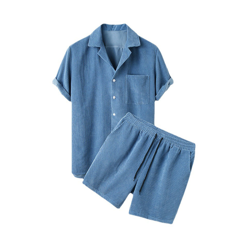 Herren Cord-Sommer-Set –  Ideal für Sommer
